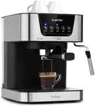 Arabica Espressomaschine 1050W 15 Bar 1,5l Touch-Bedienfeld Edelstahl
