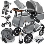 KESSER&reg; Loops Kinderwagen 4 in 1 Kombikinderwagen Komplett-Set auch als Buggy f&uuml;r