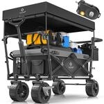 KESSER&reg; Bollerwagen faltbar GT9000 Handwagen mit Dach Transportwagen max.