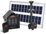 MAUK Solar- Teich- Pumpe Set mit LED und Remote Control
