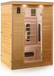Dewello&reg; Infrarotkabine Infrarotsauna LAVAL PLUS 135cm x 105cm inkl. 7