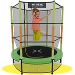 KINETIC SPORTS Kinder Trampolin JUMPER 140 cm - Inklusive Gummiseil Federung,