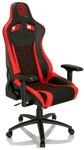 hjh OFFICE Gamingstuhl GAMEBREAKER SX 04 Stoff, Kunstleder mit Armlehnen