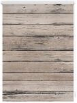 Lichtblick Rollo Klemmfix, ohne Bohren, blickdicht, Bretter-Vintage