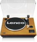 Lenco LS-55WA Plattenspieler mit BT, USB, MP3, Lautsprecher