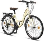 Licorne Bike Stella Premium City Bike 20,24,26 und 28 Zoll Fahrrad f&uuml;r M&auml;dchen