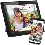 Denver PFF-1021 Digitaler WiFi-Bilderrahmen, 10.1" IPS Touchscreen, schwarz