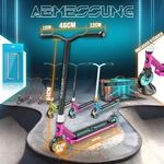 KESSER&reg; Stunt Scooter X-Limit-Pro 360&deg; Lenkung Funscooter Stuntscooter mit St&auml;nder