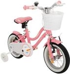 Actionbikes Kinderfahrrad Starlight 12 Zoll, Rosa, St&uuml;tzr&auml;der, Fahrradkorb,