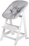Treppenhochstuhl 'Born Up', Set 2in1, 'roba Style grau', Hochstuhl mit...