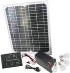 Mauk High-Tech Solar-Set 15 W mit Klickschaltern