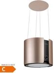 Skyfall Inselabzugshaube &Oslash;45cm Umluft 402m&sup3;/h LED
