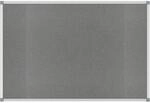 MAUL Pinnboard MAULstandard Textil, 90 x 120 cm - grau