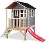 EXIT Loft 300 Holzspielhaus - grau