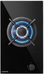 Goldflame Gaskochfeld 1 Wokbrenner Glaskeramik 1