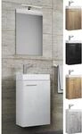 VCM 3-tlg Set Waschplatz f&uuml;r G&auml;ste WC G&auml;stebad Waschtisch Toilette 