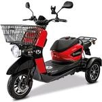 Rolektro, E-Carrier 25 V.3 Lithium, Rot, ohne Koffer, 60V-32,5Ah Akku, 1000 Watt