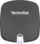 TechniSat DIGIDISH 45 Sat-Sch&uuml;ssel mit Twin-LNB & Wandhalterung, 2 TN schiefergrau