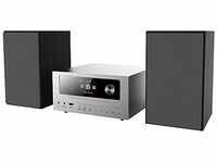 Auvisio IRS-500.CD Micro-Stereoanlage mit Webradio, DAB+, FM, CD, Bluetooth, USB, 100