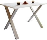 VCM Premium Holz Esstisch H. 76 x B. 110 x T. 50 cm K&uuml;chentisch Speisetisch