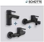 SCHÜTTE Duscharmatur DENVER, Wasserhahn Bad Schwarz matt SCHÜTTE Duscharmatur DENVER, Wasserhahn Bad Schwarz matt
