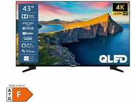 Telefunken QU43K800 43 Zoll QLED Fernseher, Smart TV, 4K UHD, Alexa Built-in,...