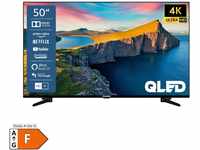 Telefunken QU50K800 50 Zoll QLED Fernseher, Smart TV, 4K UHD, Alexa Built-in, inkl. 6