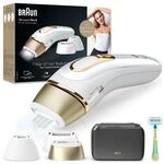 Braun IPL Silk-expert Pro 5, PL5243, dauerhaft sichtbare Haarentfernung wei&szlig;/gold