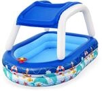 Bestway Family Pool mit Sonnenschutzdach Sea Captain&trade; 213 x 155 x 132 cm