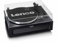 Lenco LS-430BK - Plattenspieler mit 4 eingebauten Lautsprechern versch....