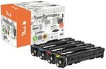 Peach HP 207 X 4 Toner XL (bk, c/m/y) ersetzt HP No. 207X, W2210X, W2211X, W2212X,