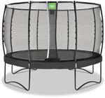 EXIT Allure Premium Trampolin &oslash;366cm - schwarz