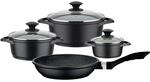 GSW Kochtopf-Set Gourmet Granit 7-tlg.