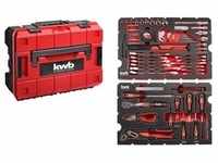 kwb Werkzeugkoffer / Werkzeug-Set, 80-teilig, Einhell E-Case-kompatibel, robust und
