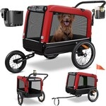 KESSER® Hundeanhänger Boxer 3-in-1 Hundebuggy & Jogger Fahrradanhänger groß ca. KESSER® Hundeanhänger Boxer 3-in-1 Hundebuggy & Jogger Fahrradanhänger groß ca.