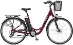 Telefunken MULTITALENT RC822 City E-Bike 28" weinrot