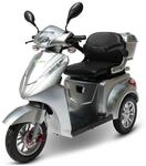 ECO ENGEL 501 Elektroroller, 25 km/h mit 30 Ah Li-Io Akku herausnehmbar, Silber