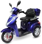 ECO ENGEL 501 Elektroroller, 25 km/h mit 30 Ah Li-Io Akku herausnehmbar, Blau