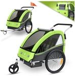 KESSER&reg; Kinderanh&auml;nger Fahrradanh&auml;nger Sport-RX 2 in 1 Joggerfunktion
