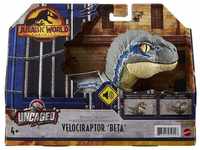 Mattel GWY55 - Jurassic World - Uncaged - Velociraptor 'Beta', interaktive