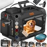 LOVPET&reg; Hundebox Hundetransportbox faltbar Inkl.Hundenapf Transporttasche