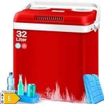 KESSER&reg; 32 L K&uuml;hlbox 12V, 230V Stecker, Mini-K&uuml;hlschrank, Thermoelektrische
