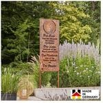 HOME DELUXE Rost Gartenschild FAMILY - 115 x 45 cm Made in Germany