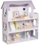Coemo Puppenhaus Anna Villa m&ouml;bliert 3 Etagen