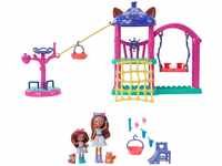 Mattel HHC16 - Enchantimals - City Tails - Abenteuer-Stadtspielplatz mit Puppe