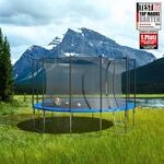 KINETIC SPORTS Trampolin Outdoor SALTO &Oslash; 183/244/305/366/400/430/490 cm -