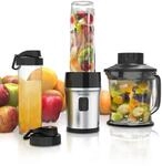 Arendo Standmixer 700 W, Edelstahl Mixer & Zerkleinerer 1,2L 2IN1 inkl. 2x