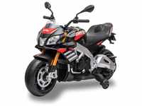 Aprilia Tuono V4 Kinder Motorrad Elektromotorrad Mp3 12V Kindermotorrad EVA...