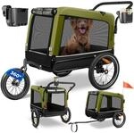 KESSER&reg; Hundeanh&auml;nger Boxer 3-in-1 Hundebuggy & Jogger Fahrradanh&auml;nger gro&szlig; ca.