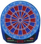 Carromco Elektronik Dartboard Flash-401, mit Adapter, 2-Loch Abstand